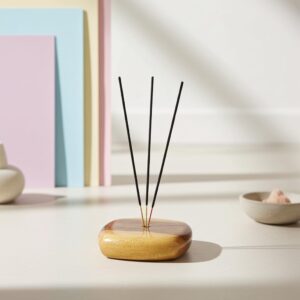 premium handmade agarbatti stand in solid sheesham wood